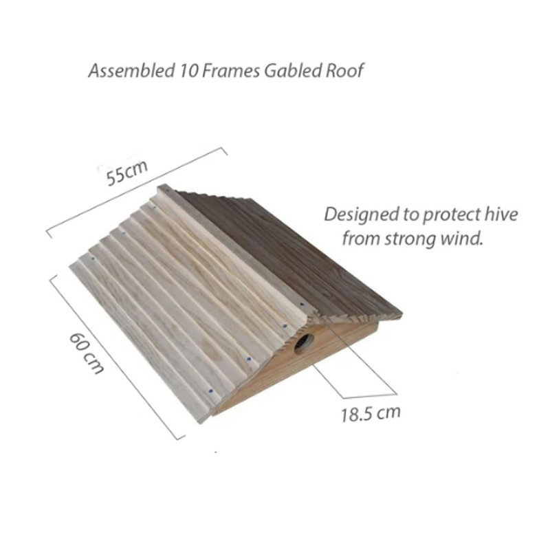 Gabled/Pigeon Roof/Lid Telescopic With Ventilation - Image 4